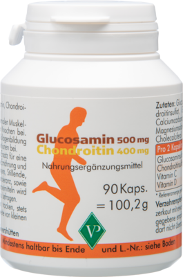 GLUCOSAMIN 500 mg+Chondroitin 400 mg Kapseln