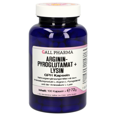 ARGININPYROGLUTAMAT+Lysin GPH Kapseln