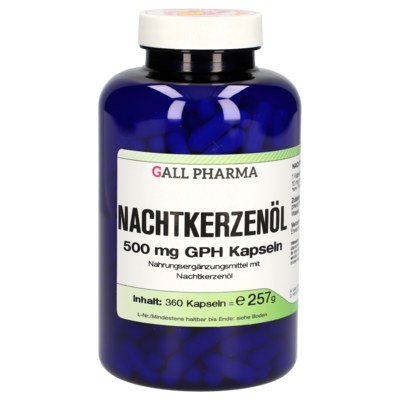 NACHTKERZENÖL 500 mg GPH Kapseln