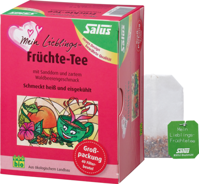 MEIN LIEBLINGS-Früchte-Tee Bio Salus Filterbeutel