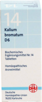 BIOCHEMIE DHU 14 Kalium bromatum D 6 Tabletten