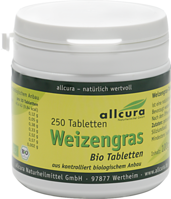 WEIZENGRAS TABLETTEN Bio