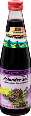 HOLUNDERSAFT Bio Schoenenberger