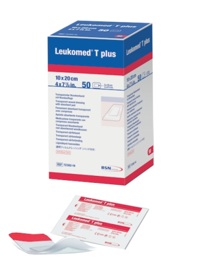 LEUKOMED transp.plus sterile Pflaster 8x10 cm