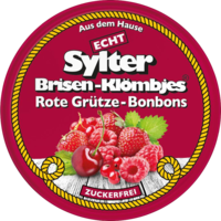 ECHT SYLTER Rote Grütze Bonbons zuckerfrei