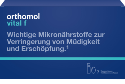 ORTHOMOL Vital F Trinkfläschchen/Kaps.Kombipack.