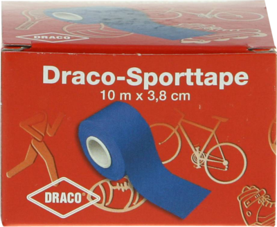 DRACO TAPEVERBAND 3,8 cmx10 m blau