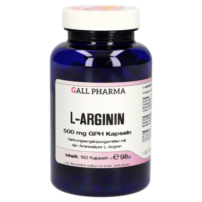 L-ARGININ 500 mg GPH Kapseln