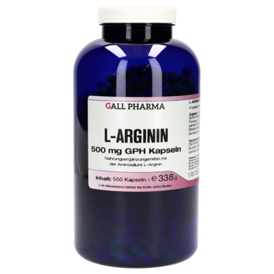 L-ARGININ 500 mg GPH Kapseln