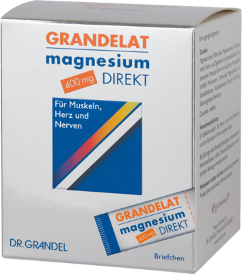 MAGNESIUM DIREKT 400 mg Grandelat Pulver