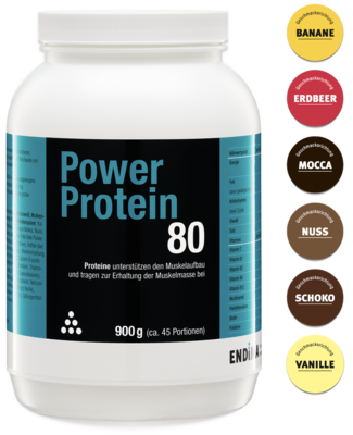 POWER PROTEIN 80 Banane Pulver