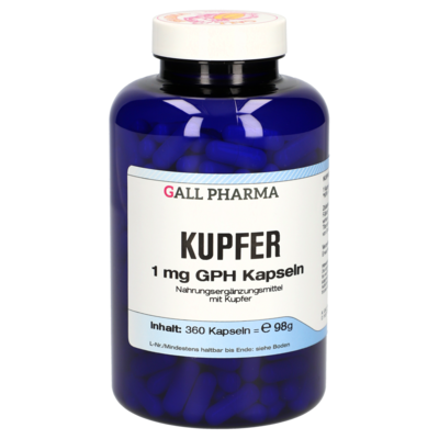 KUPFER 1 mg GPH Kapseln