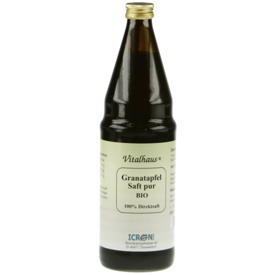 GRANATAPFEL SAFT Pur Bio Vitalhaus