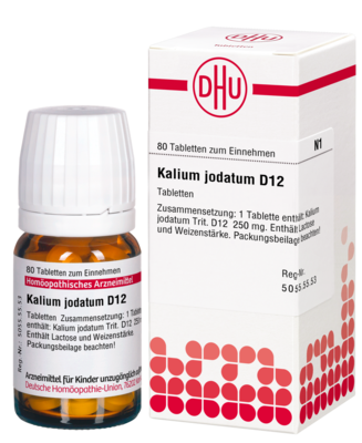 KALIUM JODATUM D 12 Tabletten