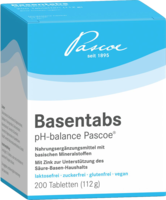 BASENTABS pH Balance Pascoe Tabletten