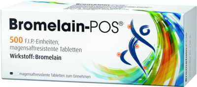 BROMELAIN POS magensaftresistente Tabletten