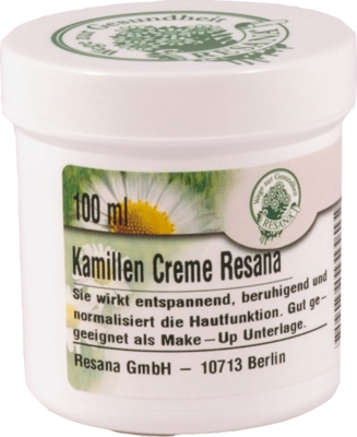 NATURKOSMETIK f.trockene Haut Kamillen Creme