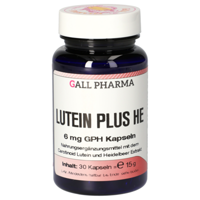 LUTEIN PLUS HE 6 mg GPH Kapseln