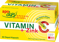 VITAMIN C+ZINK Depot Kapseln