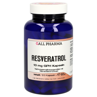 RESVERATROL 10 mg GPH Kapseln