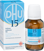 BIOCHEMIE DHU 15 Kalium jodatum D 6 Tabletten