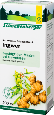 INGWER PFLANZENTRUNK Schoenenberger