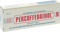 PERCOFFEDRINOL N 50 mg Tabletten