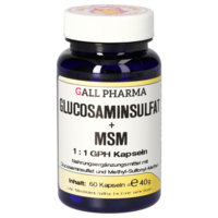 GLUCOSAMINSULFAT+MSM 1:1 Kapseln