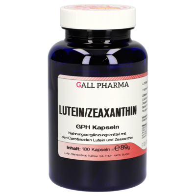 LUTEIN ZEAXANTHIN GPH Kapseln