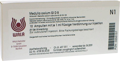 MEDULLA OSSIUM GL D 8 Ampullen