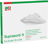 SUPRASORB X HydroBalance Wundverb.5x5 cm