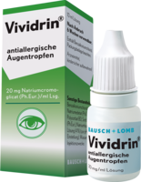 VIVIDRIN antiallergische Augentropfen