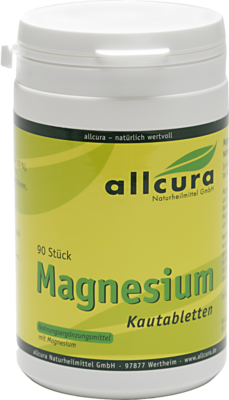 MAGNESIUM KAUTABLETTEN o.Zucker