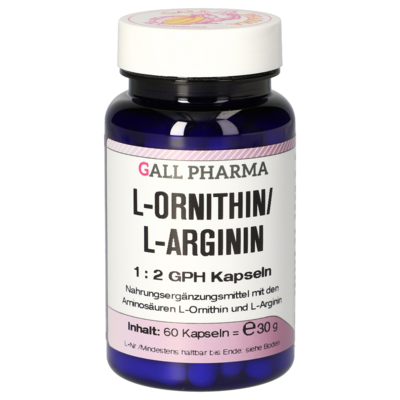 L-ORNITHIN/L-ARGININ 1:2 GPH Kapseln