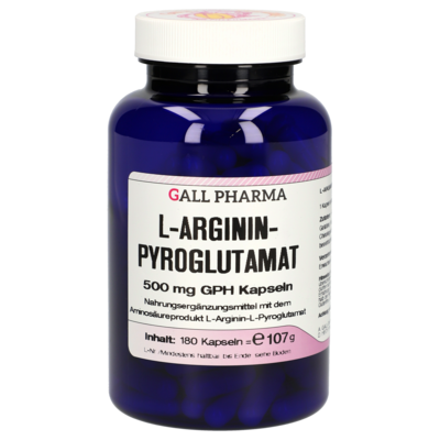 L-ARGININPYROGLUTAMAT 500 mg GPH Kapseln