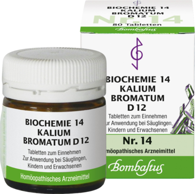 BIOCHEMIE 14 Kalium bromatum D 12 Tabletten