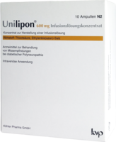 UNILIPON 600 Infusionslösungskonzentrat