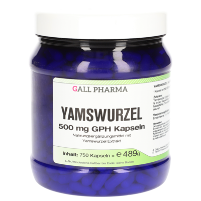 YAMSWURZEL 500 mg GPH Kapseln