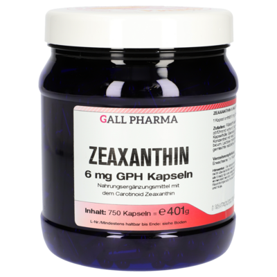 ZEAXANTHIN 6 mg GPH Kapseln