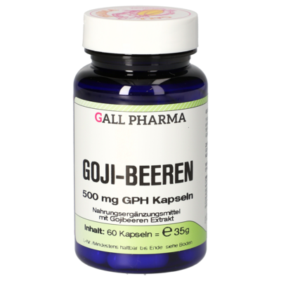 GOJI BEEREN 500 mg GPH Kapseln