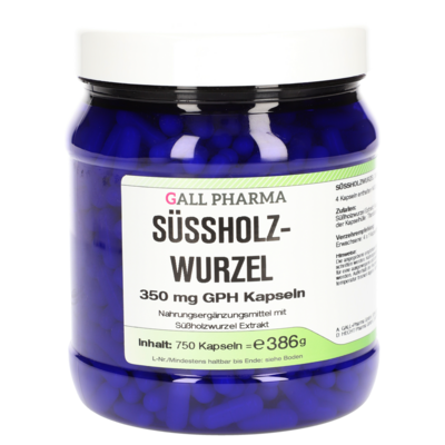 SÜSSHOLZWURZEL 350 mg GPH Kapseln