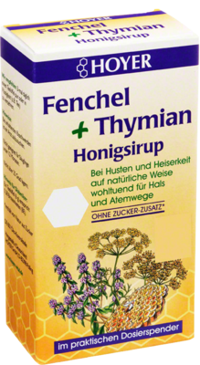 HOYER Fenchel+Thymian Honigsirup