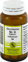 BIOCHEMIE 6 Kalium sulfuricum D 6 Tabletten