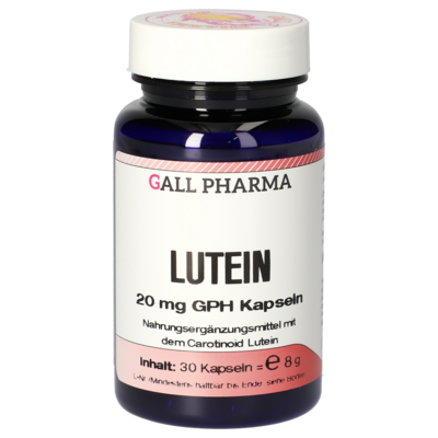 LUTEIN 20 mg GPH Kapseln