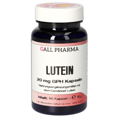 LUTEIN 20 mg GPH Kapseln