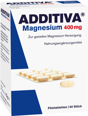 ADDITIVA Magnesium 400 mg Filmtabletten