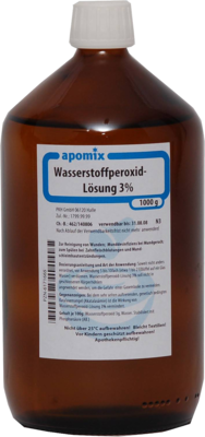 WASSERSTOFFPEROXID 3% DAB 10 Lösung