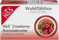 H&S Cranberry Acerolakirsche Filterbeutel