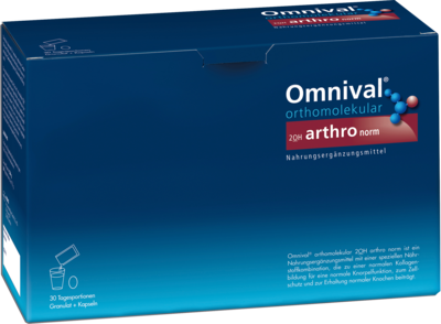 OMNIVAL orthomolekul.2OH arthro norm 30Gran.Kap.