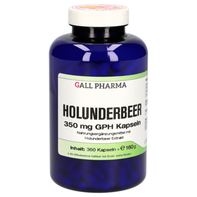 HOLUNDERBEER 350 mg GPH Kapseln